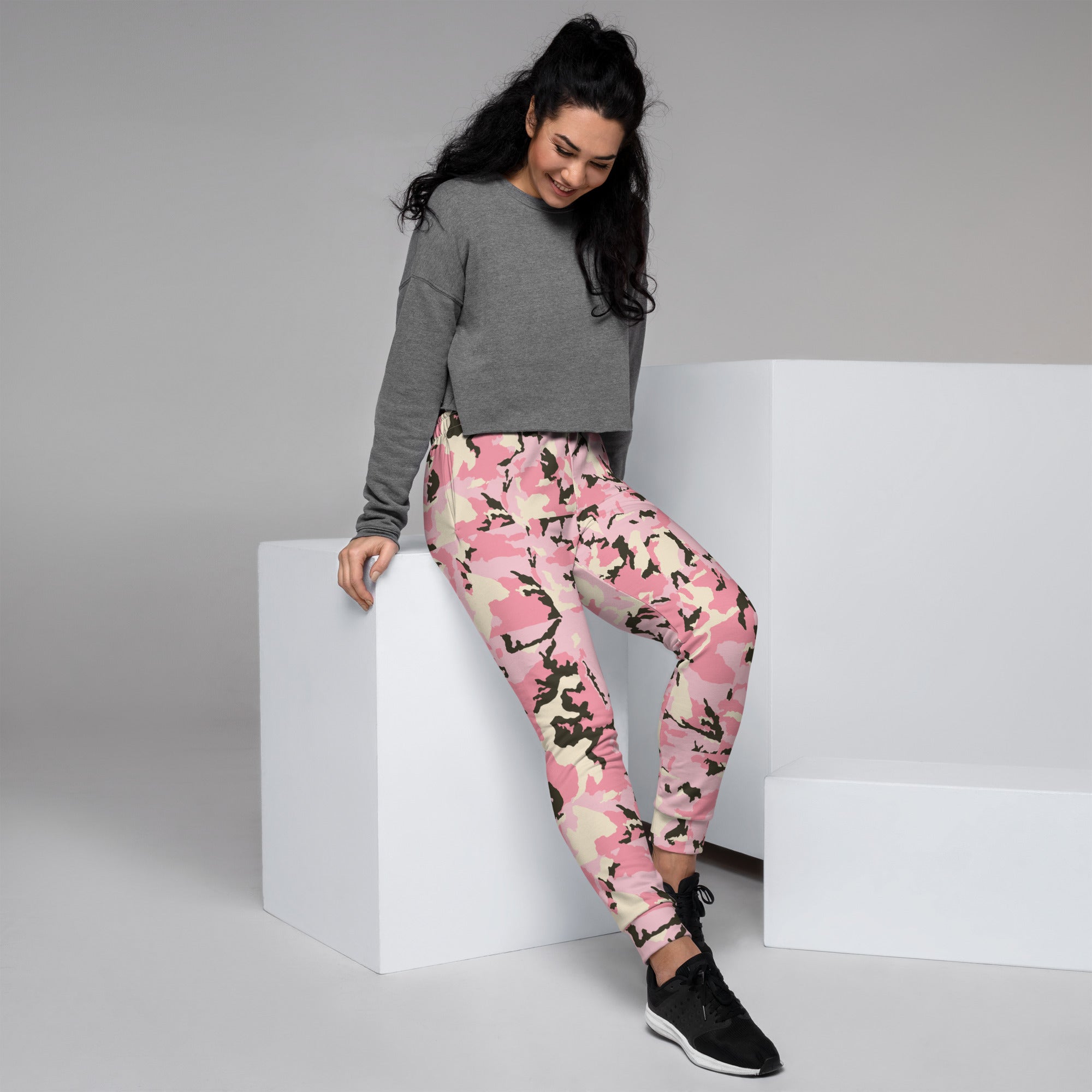 Pink Camo Joggers